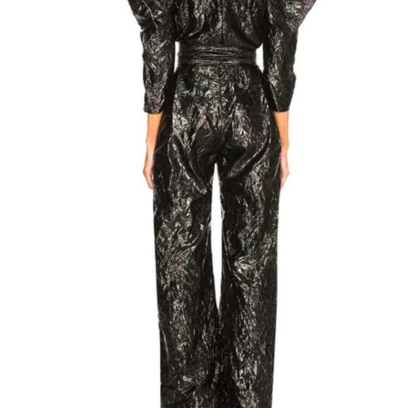 Carmen March Deep V Jumpsuit Retail $3500 - Picture 4 of 5